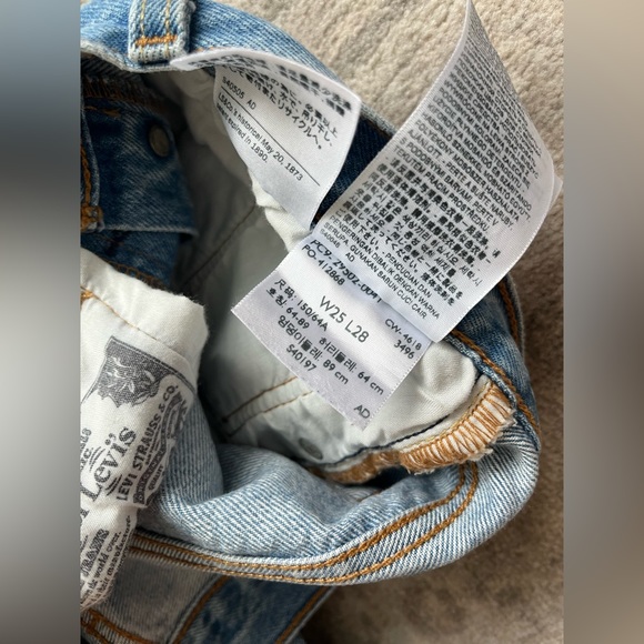 Levi’s 501 Skinny jeans - size 25 - Picture 3 of 5